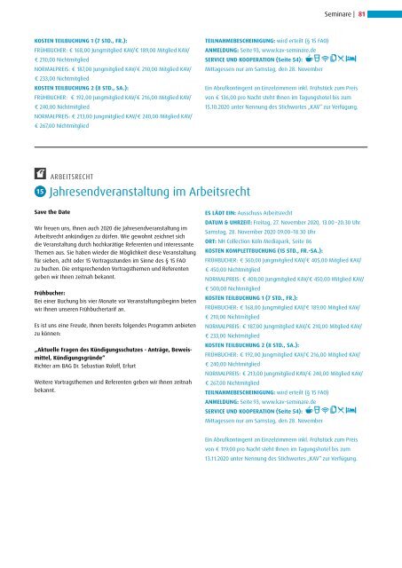 KAV MAGAZIN, Ausgabe 4/2019