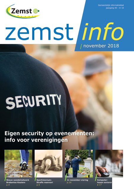 Zemst Info - november 2018