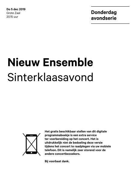 2019 12 05 Nieuw Ensemble