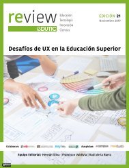 EDUTIC Review Desafíos de UX en la Educación Superior