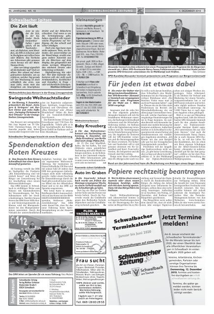 Schwalbacher Zeitung