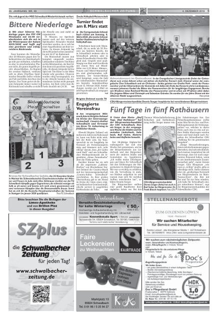 Schwalbacher Zeitung