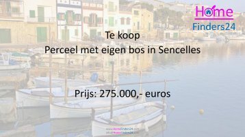 Te koop een perceel van 45.000 m2 groot in Sencelles (FIN0004)