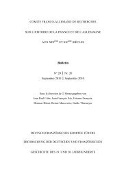 Bulletin - Deutsch-französisches Historikerkomitee