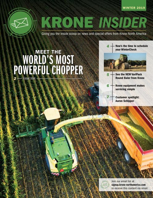 KRONE Insider Winter 2019