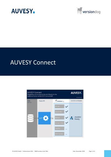 Factsheet - AUVESY Connect