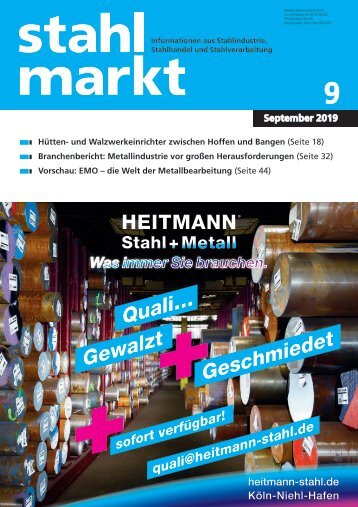 Stahlmarkt 9/2019