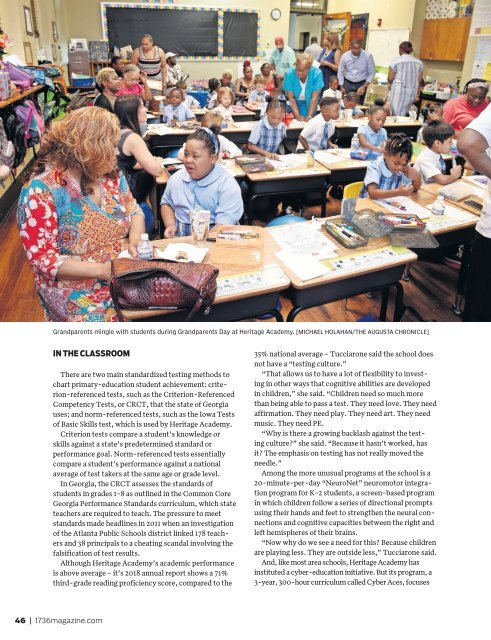 Education Edition - 1736 Magazine, Fall 2019