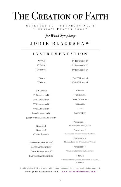 The Creation of Faith-Jodie Blackshaw