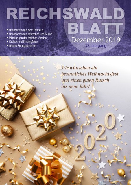 Reichswaldblatt - Dezember 2019