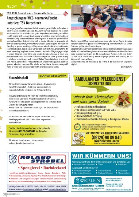 Reichswaldblatt - Dezember 2019