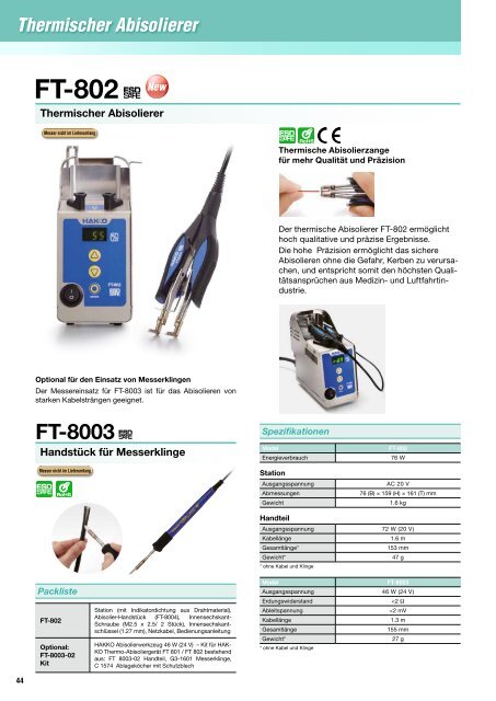 HAKKO Katalog Gesamt 2019 - TBK-Kullik