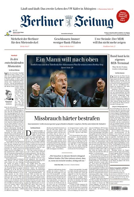 Berliner Zeitung 06 12 2019