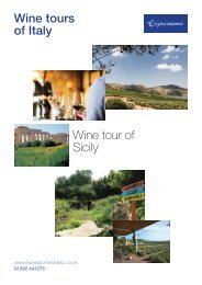 Wine tour of Sicily 2020