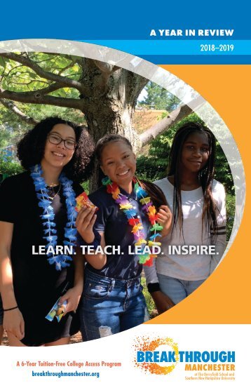 Breakthrough Manchester 2019 Annual Report