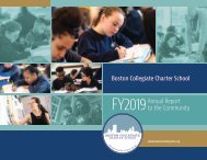 Boston Collegiate Charter School 2019 Annual Report