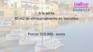 Se vende garaje de 80 m2 en una parcela de 11.000 m2 (TRA0001)