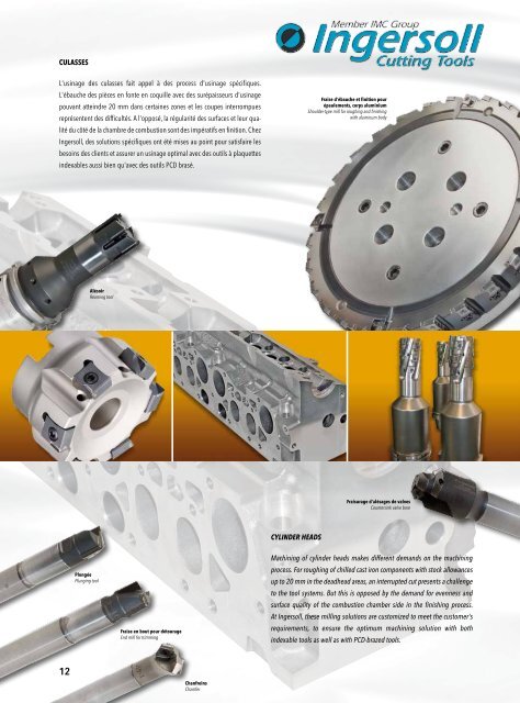 USINAGE DE L'ALUMINIUM ALUMINUM MACHINING - Ingersoll IMC