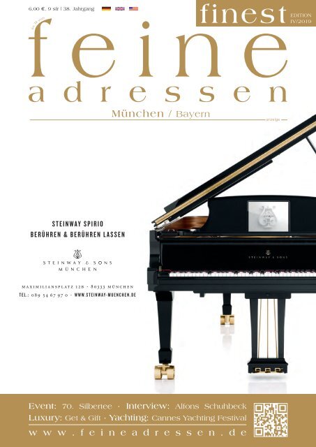 Feine Adressen Finest Munchen 4 19