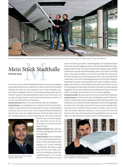 Das Stadtgespräch Rheda-Wiedenbrück Ausgabe Januar 2020