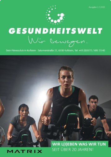 Gesundheitswelt Kufstein 2/2019