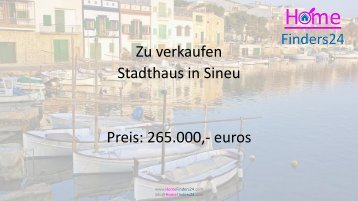 Zu verkaufen Reihenhaus in Sineu (PUE0004)