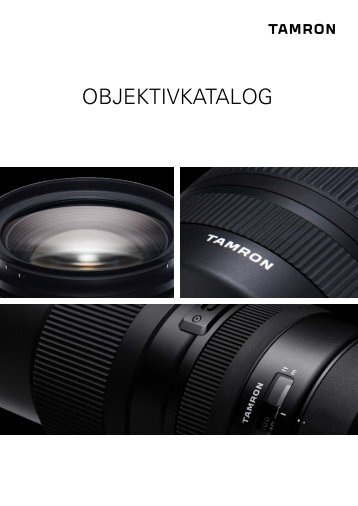Tamron Objektivkatalog