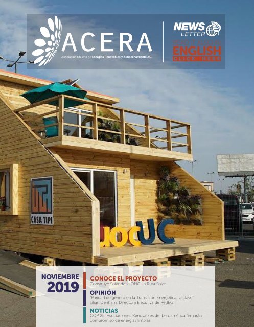 Newsletter ACERA - Noviembre 2019