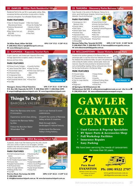 Caravan and Camping Guide 2020