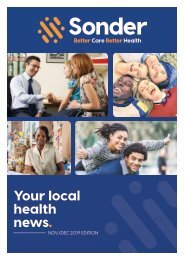  Sonder - Your Local Health News - Nov/Dec 2019