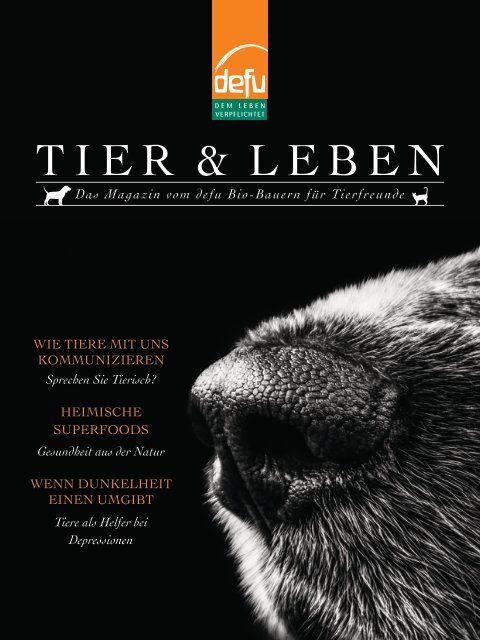 defu Magazin: Tier & Leben - 2019