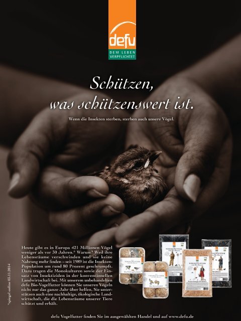 defu Magazin: Tier & Leben - 2019