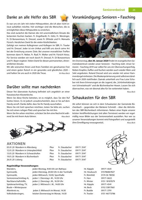 Januar 2020 - Büchenbacher Anzeiger
