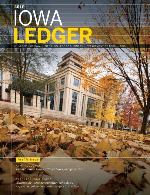 Iowa Ledger (2019) - Tippie College of Business