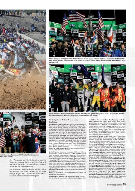 Motocross Enduro Ausgabe 01/2020