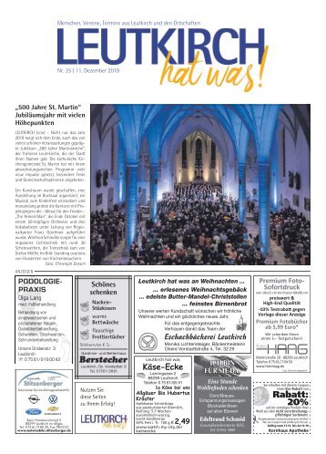Leutkirch hat was 11.12.2019