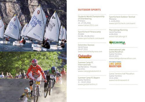 Sport, SpaSS, Sonne - Trentino Marketing SpA