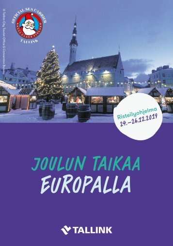 Jouluristeilyohjelma 2019 | Silja Europa