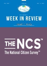 City of Palm Coast Week in Review - Issue 05 - Dec. 9 - 2019