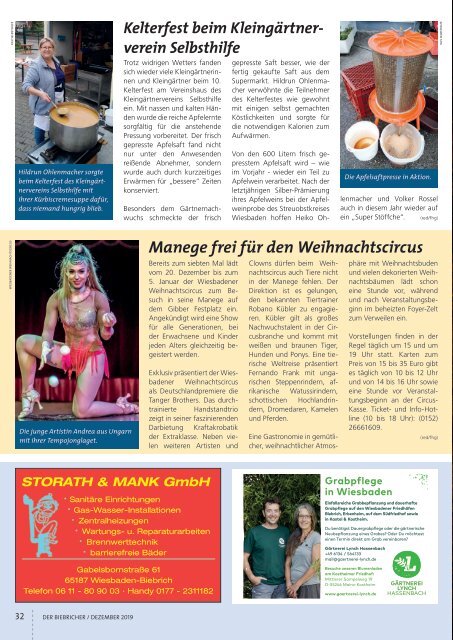 DER BIEBRICHER, Nr. 337, Dezember 2019