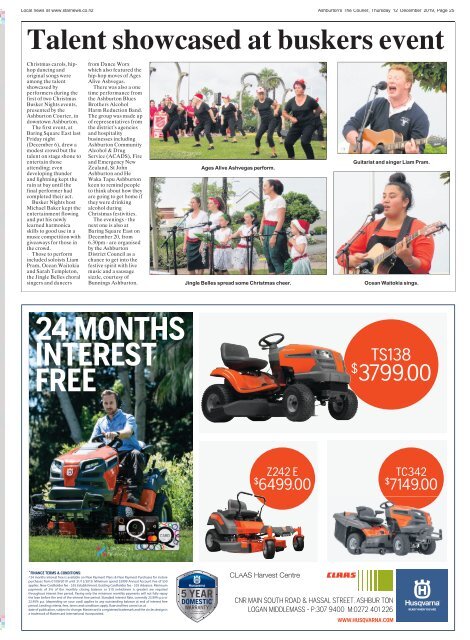 Ashburton Courier: December 12, 2019