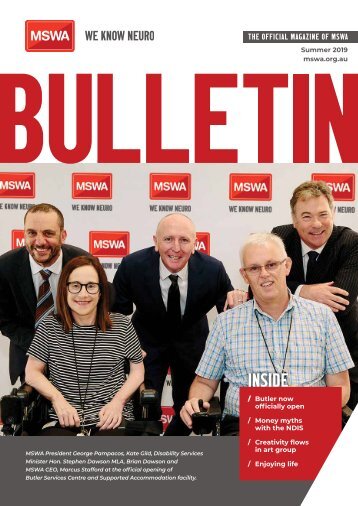 MSWA Bulletin Magazine Summer 2019