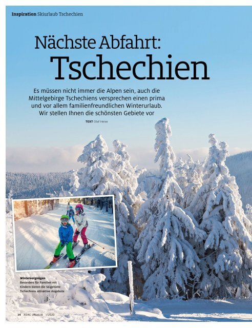 ADAC Urlaub Januar-Ausgabe 2020 Nordrhein