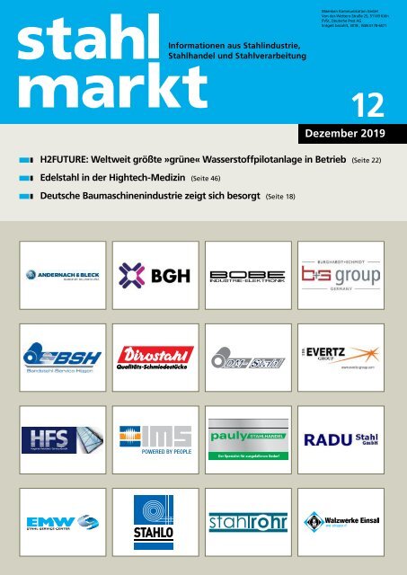 Stahlmarkt 12/2019