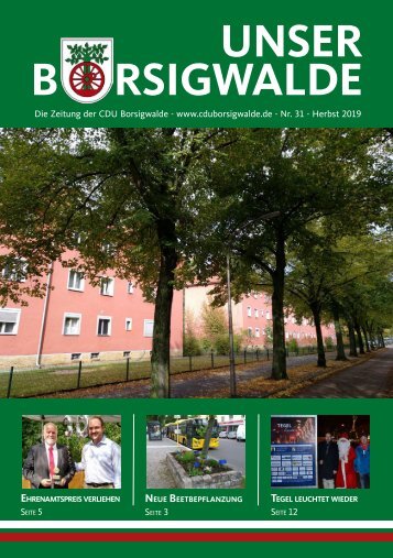 Unser Borsigwalde 31 (Herbst 2019)