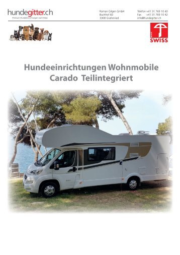 Hundeeinrichtungen_Wohnmobile_Carado_Teilintegriert