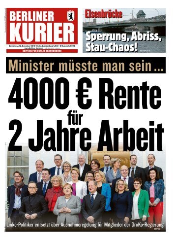 Berliner Kurier 12.12.2019