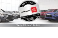 Charlesglen AutoRewards Keep It Local Merchant Network