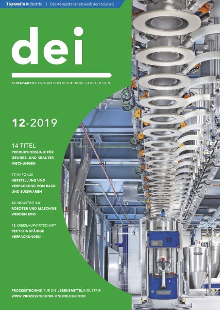 dei – Prozesstechnik für die Lebensmittelindustrie 12.2019