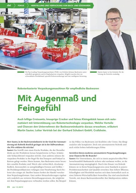 dei – Prozesstechnik für die Lebensmittelindustrie 12.2019